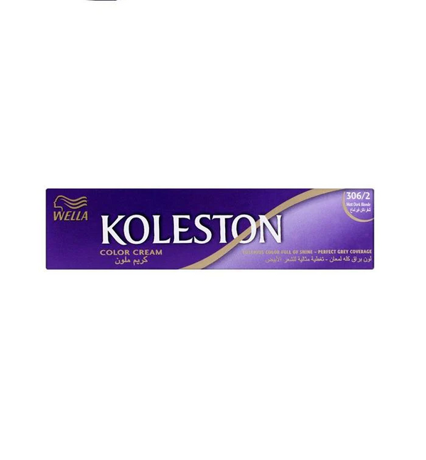 Wella- Koleston Intense Hair Color Cream 306/2 Matt Dark Blonde by Brands Unlimited PVT priced at #price# | Bagallery Deals