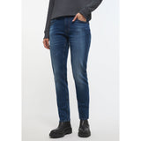Montivo - Blue High Rise Slim Jeans