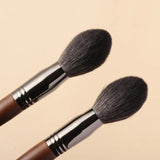 The Original Brush-Wooden Goat Hair Blusher Powder Brush