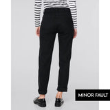 Montivo - (Minor Fault) Black Mom Fit High Jeans
