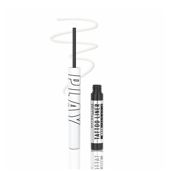 Maybelline New York - Tattoo Play Liquid Eyeliner - Matte White
