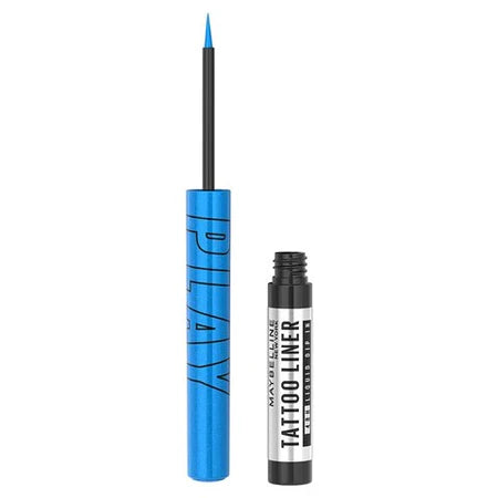 Maybelline New York - Tattoo Play Liquid Eyeliner - Metallic Blue