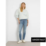Montivo - (Minor Fault) Blue Shape Up Skinny Jeans