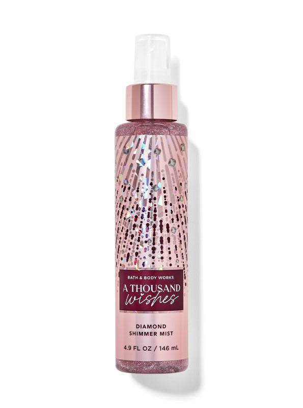 Bath & Body Works- A Thousand Wishes Diamond Shimmer Mist, 146ml