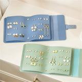 The Original Multi-layer PU Leather Jewelry Storage Book Type Originizer green