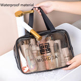 Home.Co - Double Layer Transparent Travel Cosmetic Pouch- Large