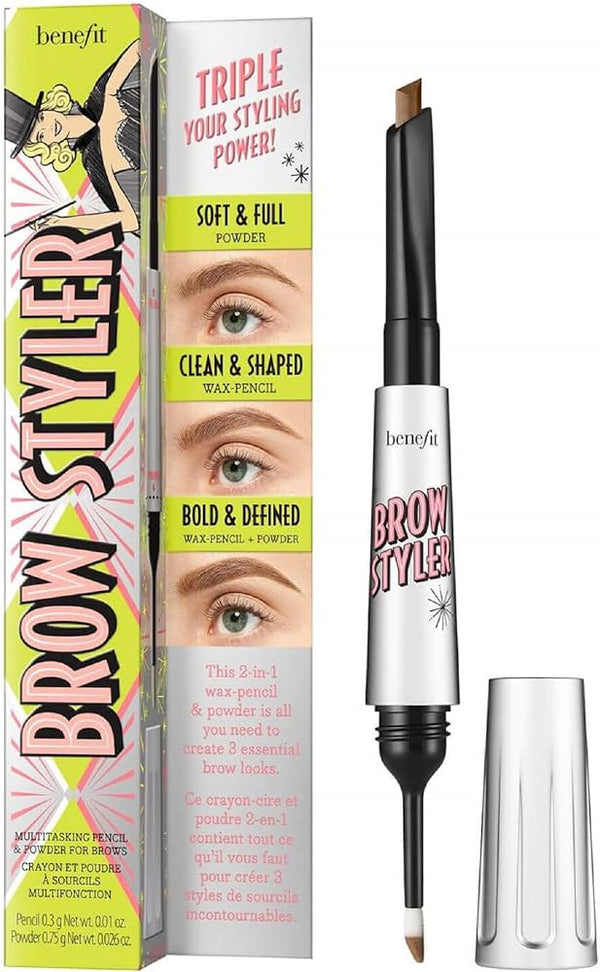 Benefit Cosmetics Brow Styler Multitasking Pencil & Powder 2 Warm Golden Blonde