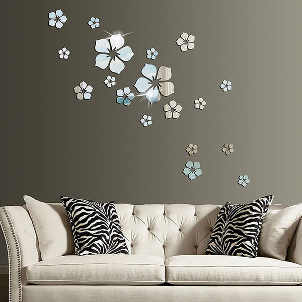 Home.co - Flower Wall Stickers 3D