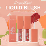 Dragon Ranee -  4Pcs Fruit Juice Natural Shiny Liquid Blushes Set