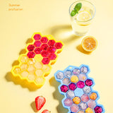 Home.Co - Silicone Honey IceCube Tray with Lid