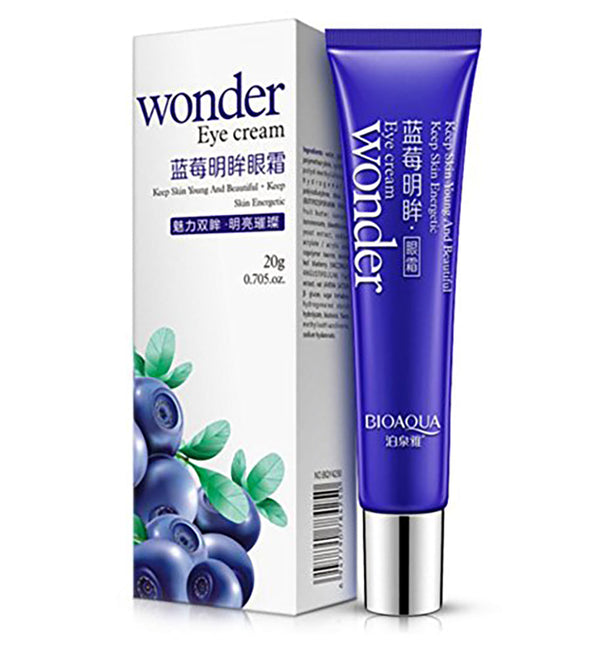 BIOAQUA Wonder Eye Blueberry Natural Cream Bags Under Eye Dark Circles Nourishes BQY4250