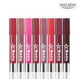 Miss Rose - 1 Pc Professional Matte Long Lasting Waterproof Lipstick - Deep Raspberry 30