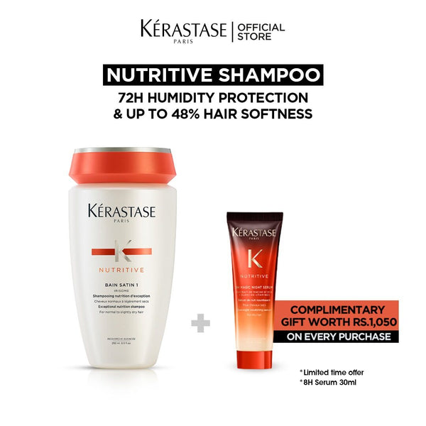 Kérastase - Nutritive Satin Shampoo 250 ML - For Dry Hair