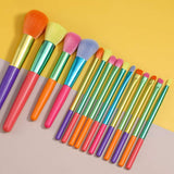 The Original-5Pcs Colourful Makeup Brush Set Premium Gift