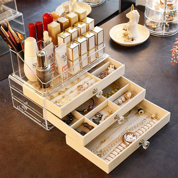 Home.Co- Acrylic 3 Drawer Organiser