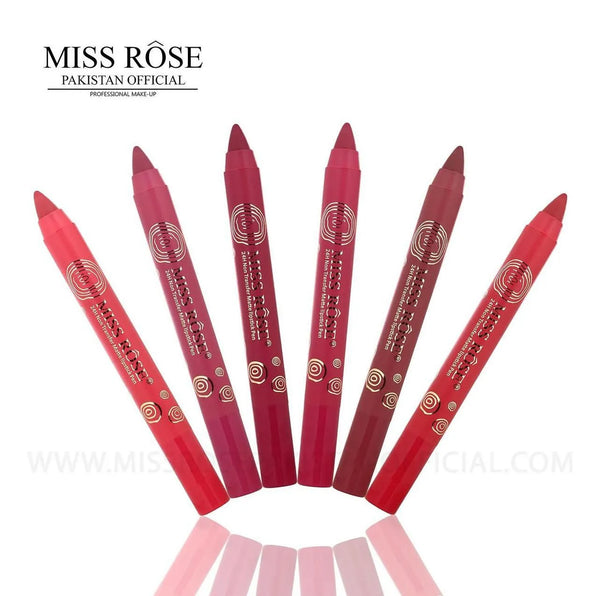 Miss Rose - Pack Of 04 Matte Lip Pen LipLiner 2.8g 7301-453Z36