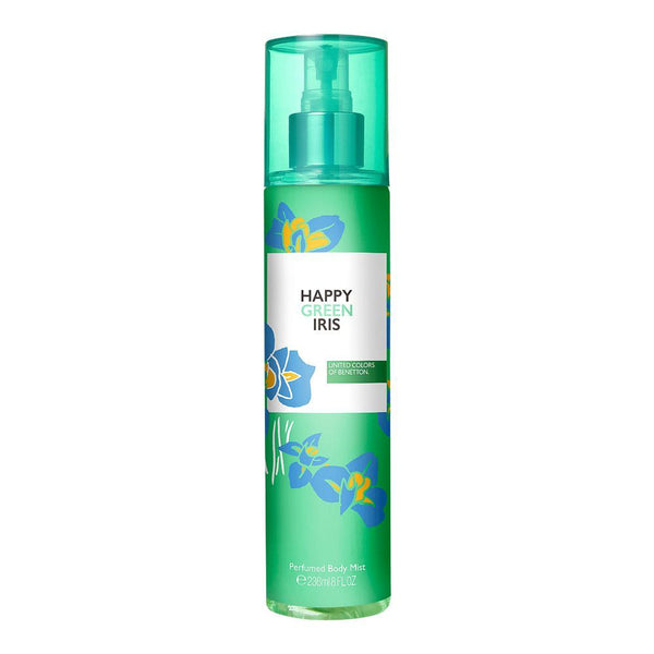 Benetton- BODY MIST HAPPY GREEN IRIS 236ML