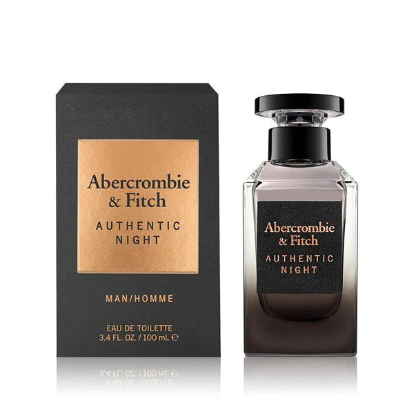 ABERCROMIE & FITCH - AF AUTHENTIC NIGHT MEN EDT 100ML