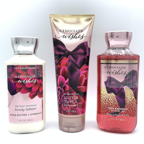 Bath & Body Works - A Thousand Wishes (3 Layered Gift Box) Large Gift Sets