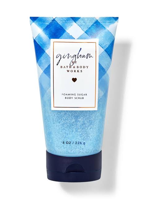 Bath & Body Works- Gingham Body Scrubs