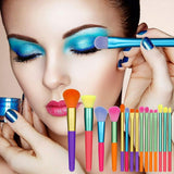 The Original-5Pcs Colourful Makeup Brush Set Premium Gift