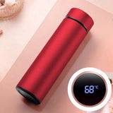 Home.Co- LED Digital Temperature Display Water Bottle Multi Color
