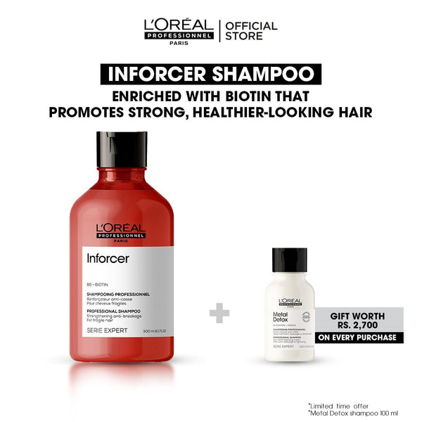 L'Oreal Professionnel - Serie Expert Inforcer Shampoo 300 ML - For Weak & Brittle Hair