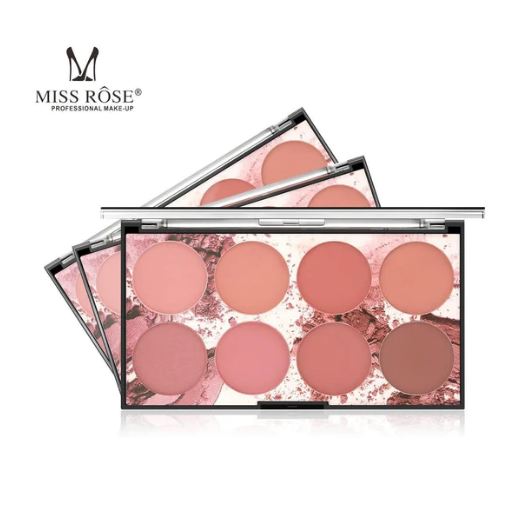 Miss Rose - 8 Colors Blush KIt For Women 28g 7004-076N