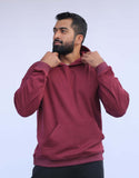 Bodybrics - Bodybrics OverSize Hoodie-Maroon