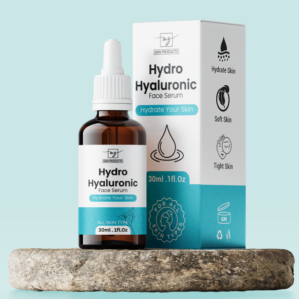 MZ SKIN - HYDRO HYALURONIC FACE SERUM -30ML