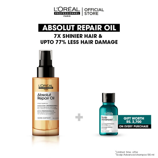 L'Oreal Professionnel - Serie Expert Absolute Repair Hair Serum 90 ML - For Dry & Damaged Hair