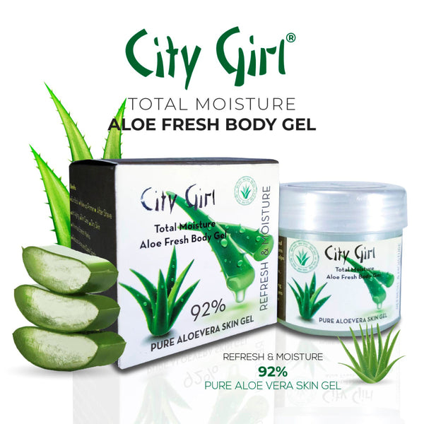 City Girl - Aloe Vera Gel Jar (90g)