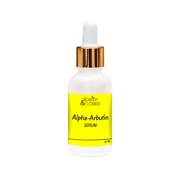 Nourish & Flourish Alpha-Arbutin Serum -Brightening Serum for Even Skin Tone