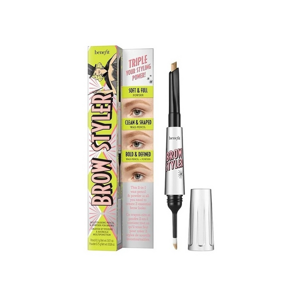 Benefit-  Brow Styler Multitasking Pencil & Powder 5 Warm Black-Brown