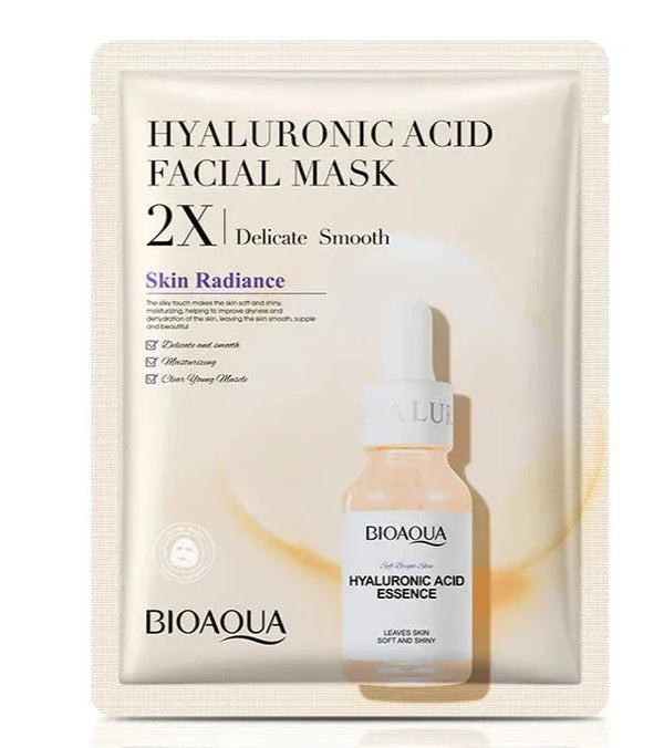 Bioaqua - Hyaluronic Acid Facial Mask 25G - 1 PC