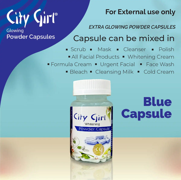 City Girl - Whitening Powder Capsule - B (60g)