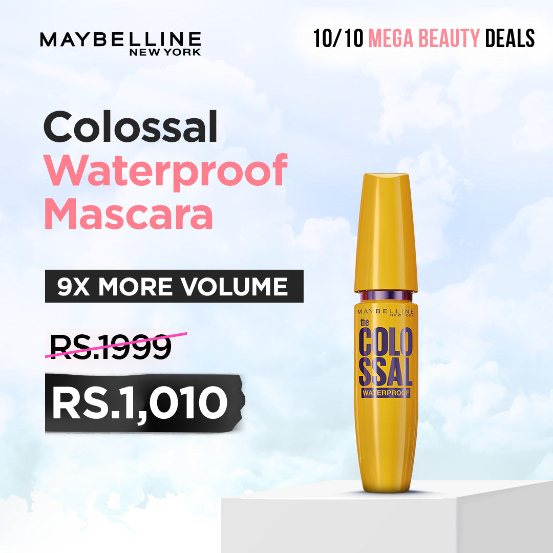 Maybelline New York- The Colossal 100% Black Mascara