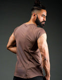 Bodybrics - Cap Sleeves Tshirt - Pecan Brown