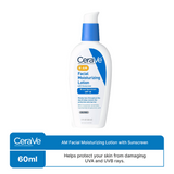 CeraVe- AM Facial Moisturizing Lotion with Sunscreen 60ml