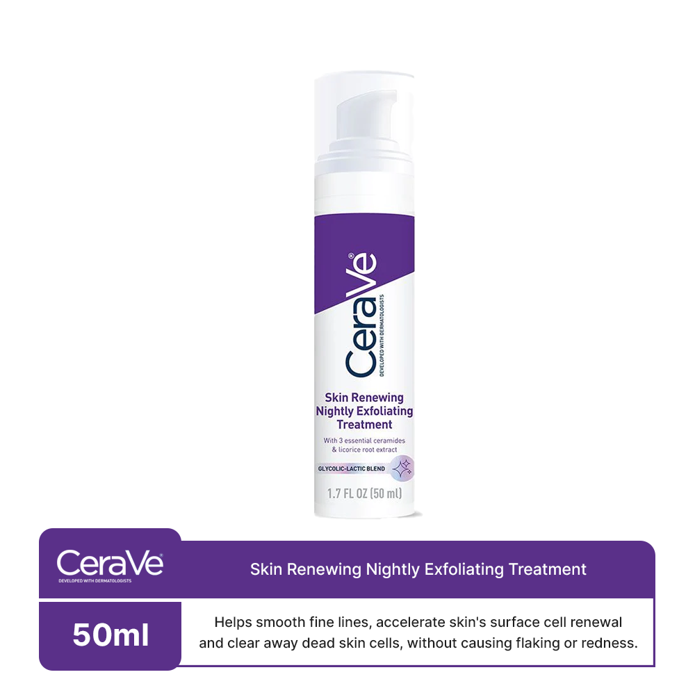 Cerave Skin Renewing Nightly Exfoliating Treatment 50ml Bagallery 2385