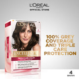 L'Oreal- Paris Excellence Creme - 4 Brown Hair Color