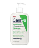 CeraVe- Hydrating Cream to Foam Cleanser For Normal to Dry Skin, 355 ml