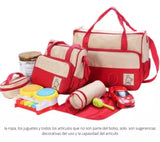 Home.Co - 5 in 1 Baby Bag - Random Color