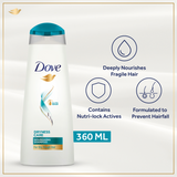 Dove Dryness Care Shampoo - 360ML