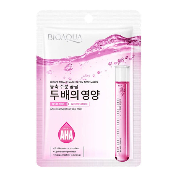 BIOAQUA - Fruit Acid Nicotinamide Whitening Hydrating Face Mask