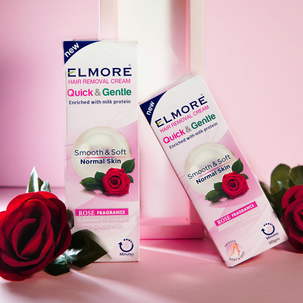 Elmore - Hair Removal Cream Rose Fragrance