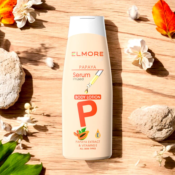 Elmore- Papaya Skin Whitening Lotion, 250ml