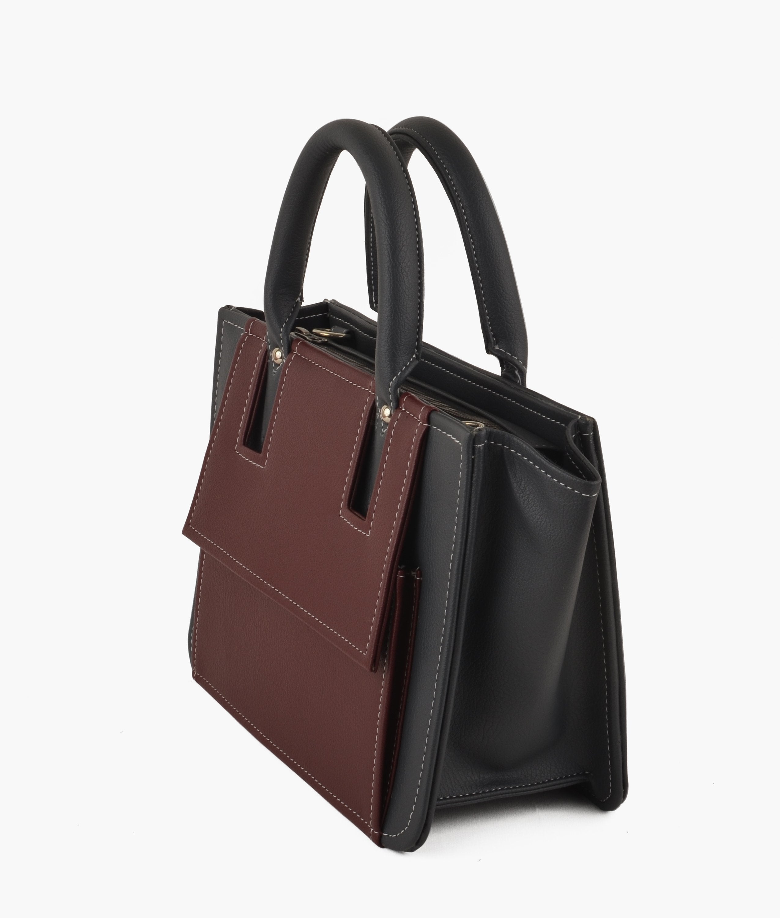 RTW - Firebrick front pocket handbag – Bagallery
