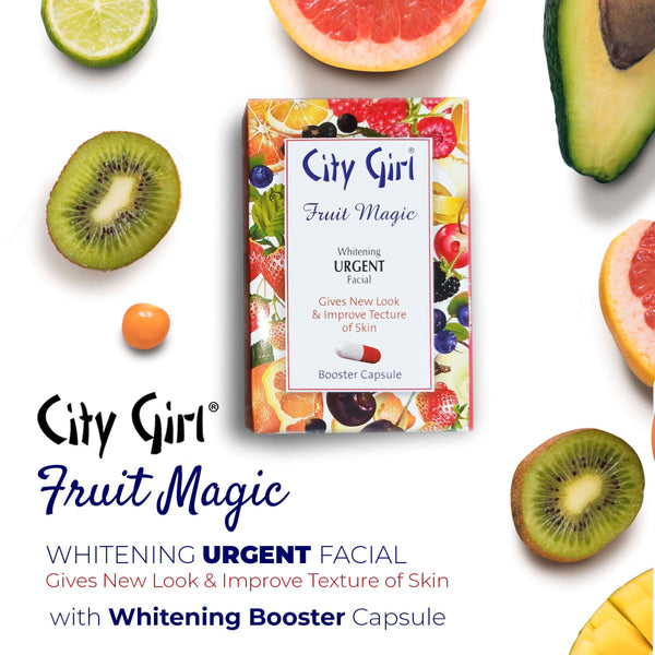 City Girl - Fruit Magic Whitening Urgent Facial (15g)