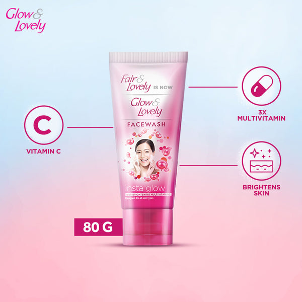 Glow & Lovely Face Wash - 80GM